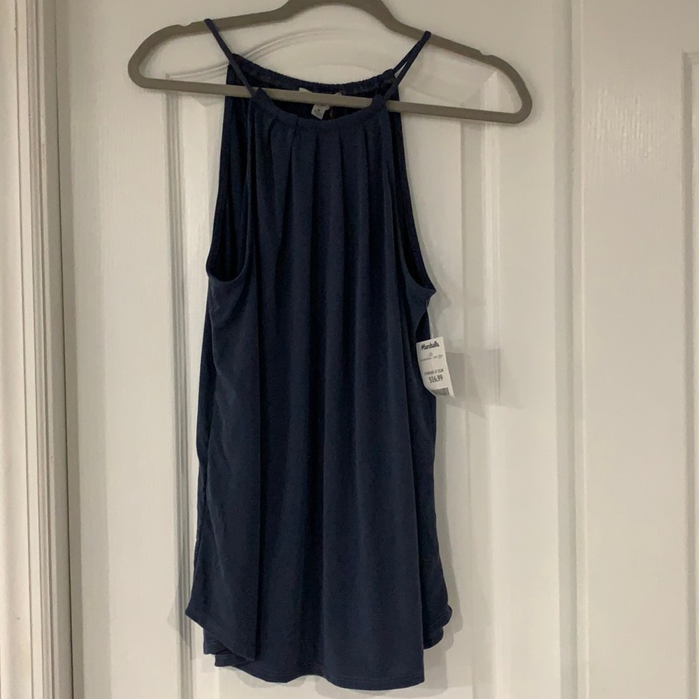 Blue tank top